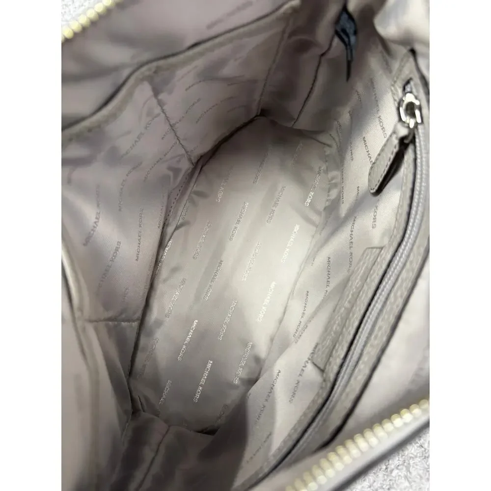 Michael Kors leather silver